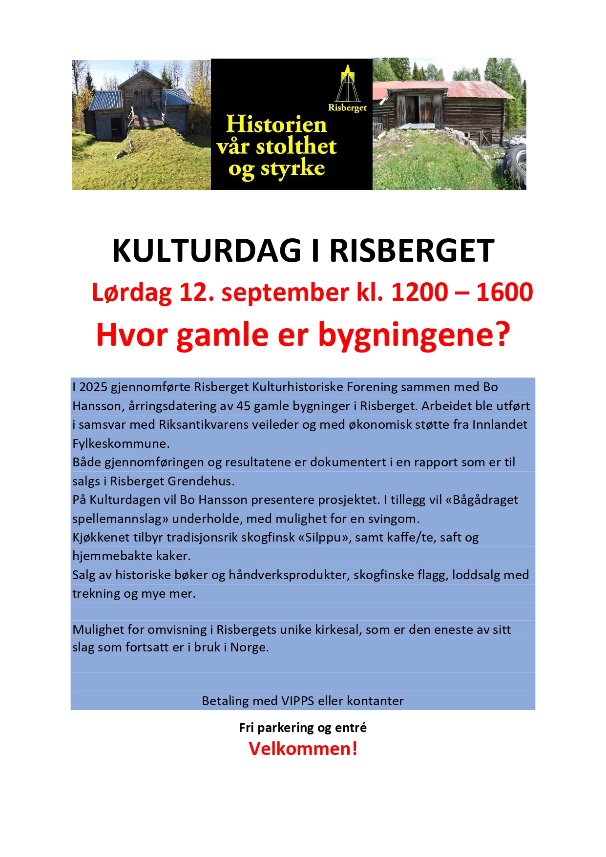 Program for kulturdag 2026.
